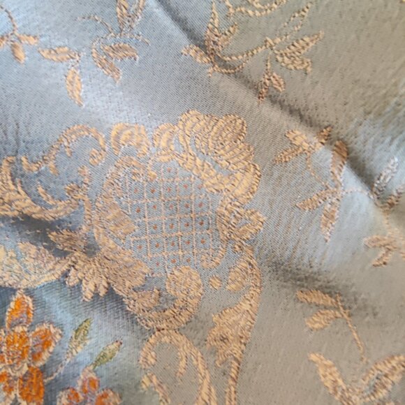 Reversible Vintage Tapestry Silk Bedspread - Picture 5 of 12